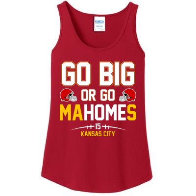 Go Big Or Go MaHomes Kansas City Ladies Essential Tank