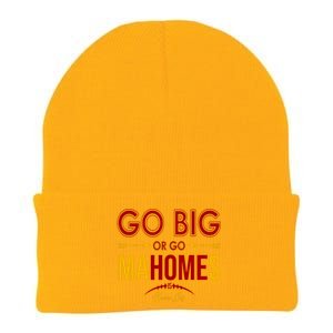 Go Big Or Go Mahomes Kansas City Football Knit Cap Winter Beanie