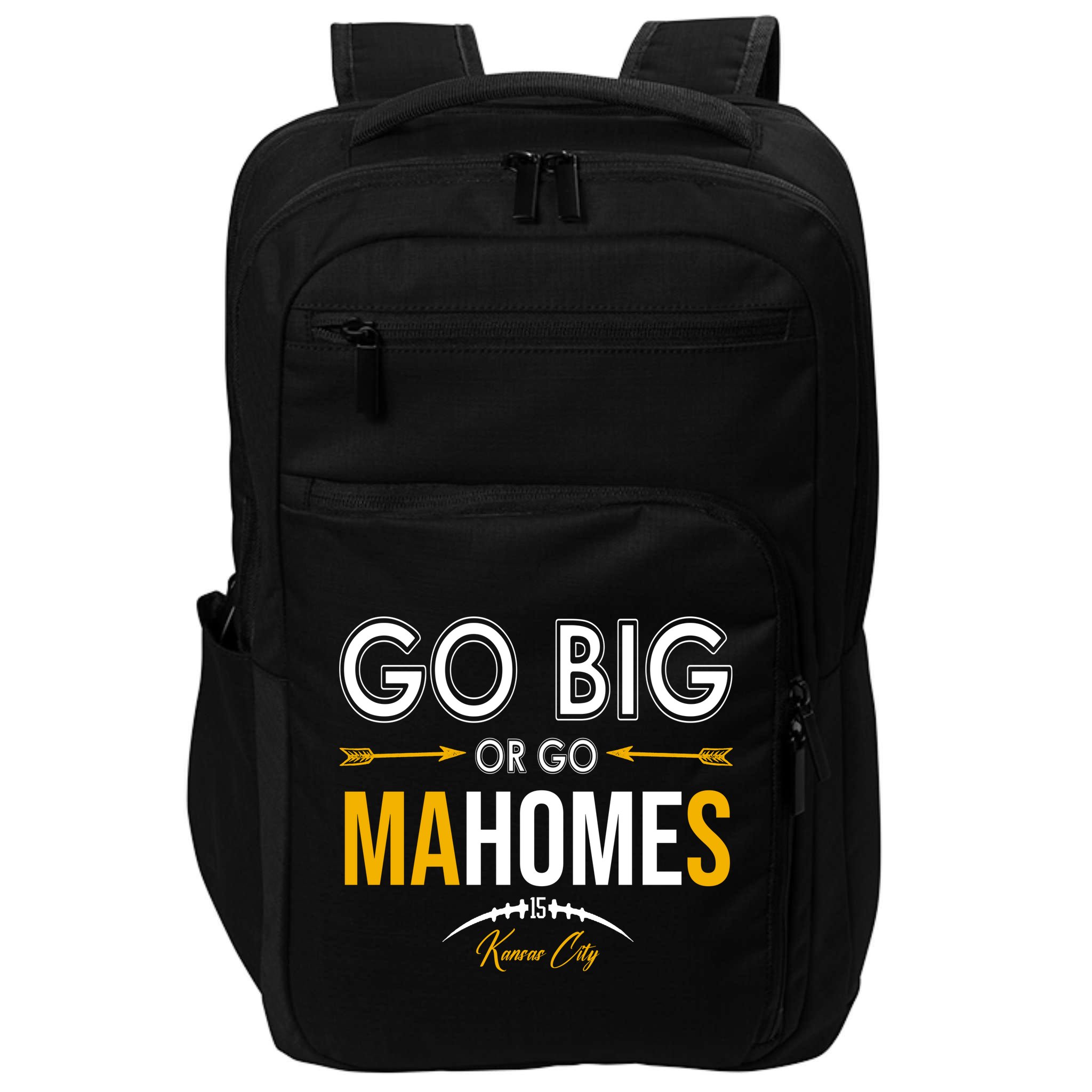 Go Big Or Go Mahomes Kansas City Football Impact Tech Backpack