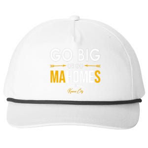 Go Big Or Go Mahomes Kansas City Football Snapback Five-Panel Rope Hat