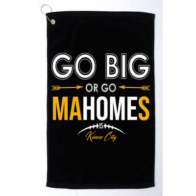 Go Big Or Go Mahomes Kansas City Football Golf Towel