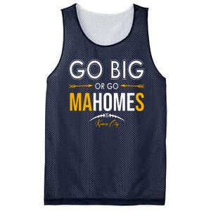 Go Big Or Go Mahomes Kansas City Football Mesh Reversible Basketball Jersey Tank