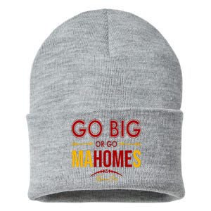 Go Big Or Go Mahomes Kansas City Football Sustainable Knit Beanie