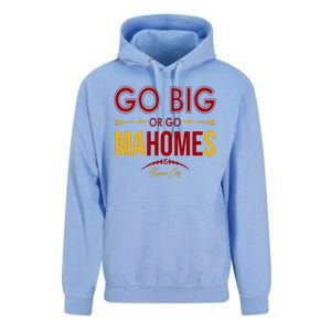 Go Big Or Go Mahomes Kansas City Football Unisex Surf Hoodie