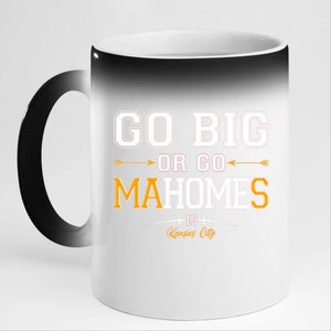 Go Big Or Go MaHomes 11oz Black Color Changing Mug