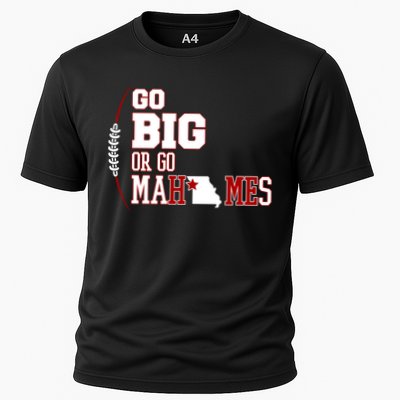 Go Big Or Go Mahomes Football Lover Performance Shirt