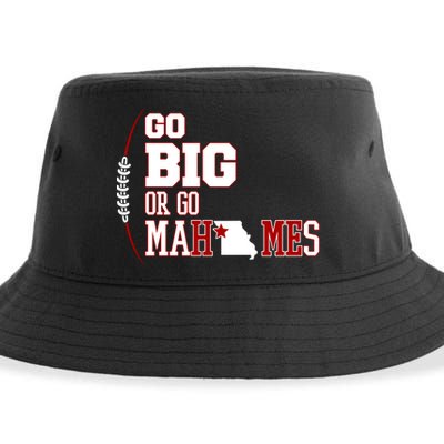 Go Big Or Go Mahomes Football Lover Sustainable Bucket Hat