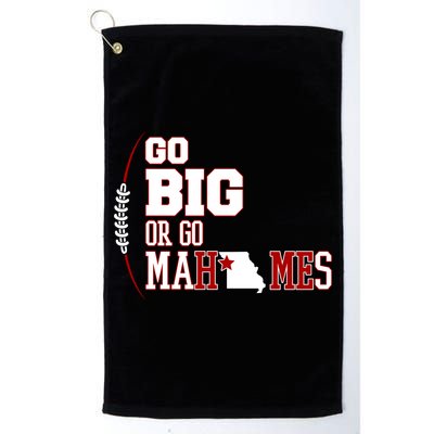 Go Big Or Go Mahomes Football Lover Golf Towel