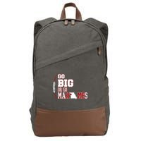 Go Big Or Go Mahomes Football Lover Cotton Canvas Backpack