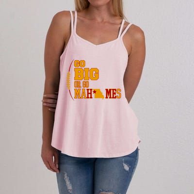 Go Big Or Go Mahomes Football Lover Women's Strappy Tank