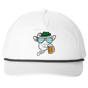 Goat Bavarian Octoberfest German Oktoberfest Snapback Five-Panel Rope Hat