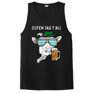 Goat Bavarian Octoberfest German Oktoberfest PosiCharge Competitor Tank