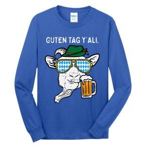 Goat Bavarian Octoberfest German Oktoberfest Tall Long Sleeve T-Shirt