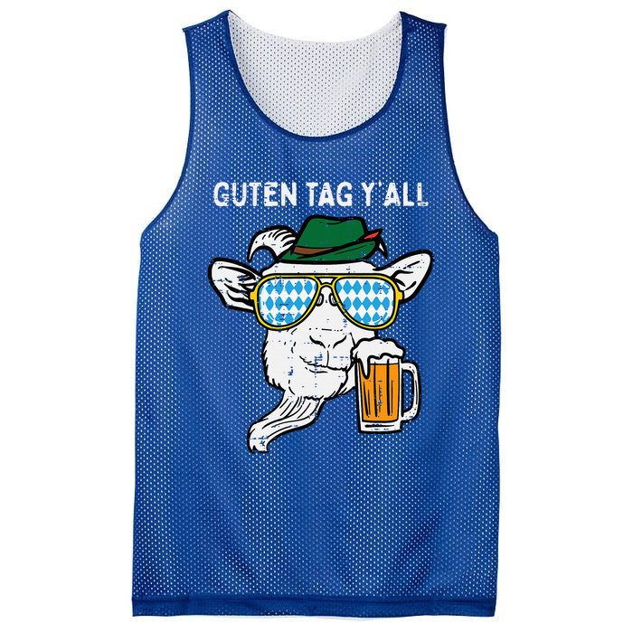 Goat Bavarian Octoberfest German Oktoberfest Mesh Reversible Basketball Jersey Tank