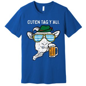 Goat Bavarian Octoberfest German Oktoberfest Premium T-Shirt