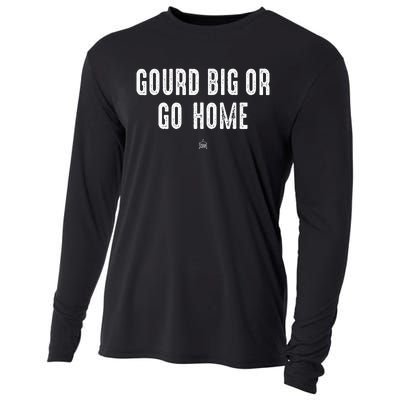 Gourd Big Or Go Home Punsgiving.Funny Group Cooling Performance Long Sleeve Crew