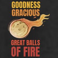 Great Balls Of Fire Funny Flaming Meteor Comet Asteroid Cool Comfort Performance Bucket Hat