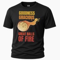 Great Balls Of Fire Funny Flaming Meteor Comet Asteroid Performance Shirt