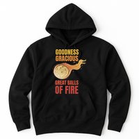 Great Balls Of Fire Funny Flaming Meteor Comet Asteroid Hoodie