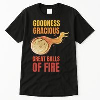 Great Balls Of Fire Funny Flaming Meteor Comet Asteroid Tall T-Shirt