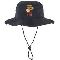 Great Balls Of Fire Funny Flaming Meteor Comet Asteroid Bucket Hat