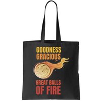 Great Balls Of Fire Funny Flaming Meteor Comet Asteroid Bag