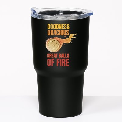 Great Balls Of Fire Funny Flaming Meteor Comet Asteroid Tumbler