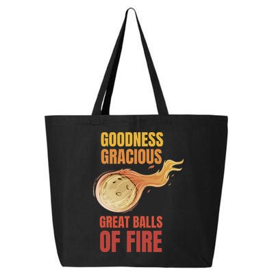 Great Balls Of Fire Funny Flaming Meteor Comet Asteroid 25L Jumbo Tote