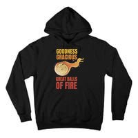 Great Balls Of Fire Funny Flaming Meteor Comet Asteroid Tall Hoodie