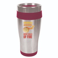 Great Balls Of Fire Funny Flaming Meteor Comet Asteroid 16oz Travel Tumbler