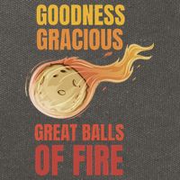 Great Balls Of Fire Funny Flaming Meteor Comet Asteroid Cotton Canvas Backpack