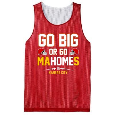 Go Big Or Go MaHomes Kansas City Mesh Reversible Basketball Jersey Tank