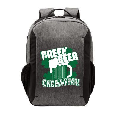 Green Beer Once A Year St Patrick's Day Vector Backpack