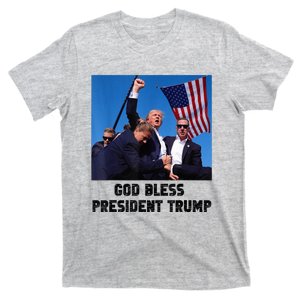 God Bless President Trump Donald Trump 2024 T-Shirt