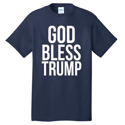 God Bless President Trump Gift Tall T-Shirt