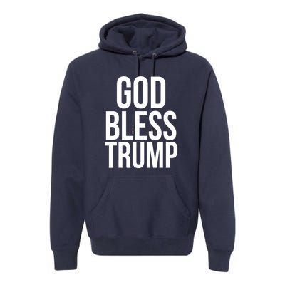 God Bless President Trump Gift Premium Hoodie