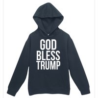 God Bless President Trump Gift Urban Pullover Hoodie