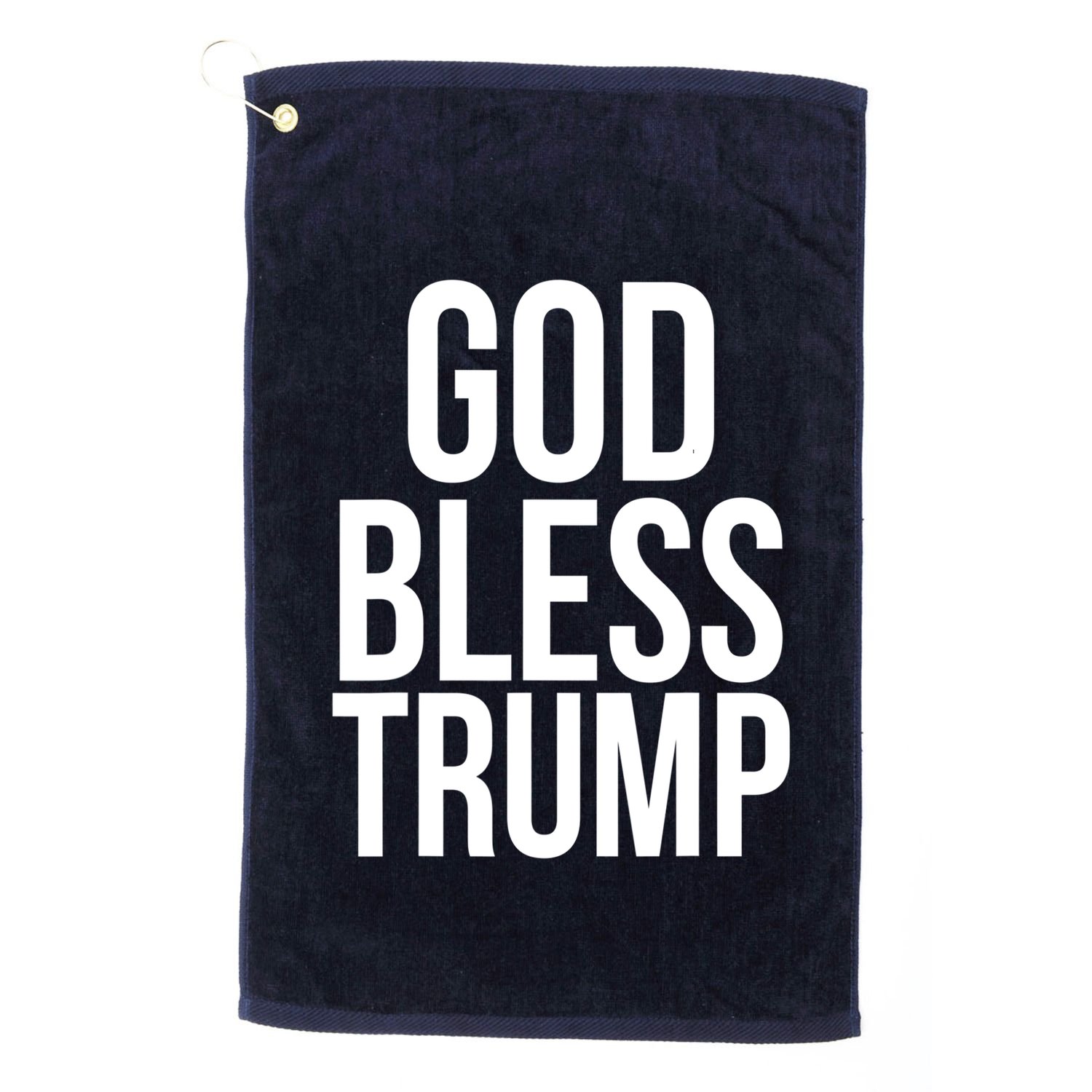 God Bless President Trump Gift Golf Towel