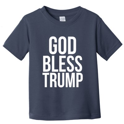 God Bless President Trump Gift Toddler T-Shirt