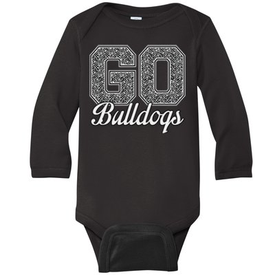 Go Bulldogs Pride Lawrence County Baby Long Sleeve Bodysuit