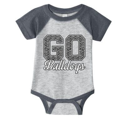 Go Bulldogs Pride Lawrence County Infant Baby Jersey Bodysuit