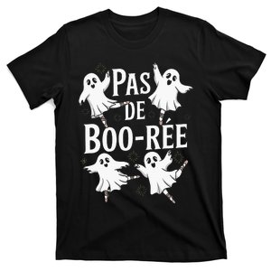 Ghost Ballet Pas De Boo Halloween Dance T-Shirt