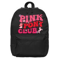 Groovy Birthday Pony Club Western Cowgirl 16 in Basic Backpack