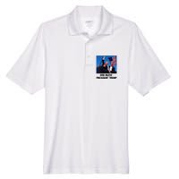 God Bless President Trump Donald Trump 2024 Men's Origin Performance Pique Polo