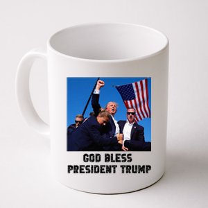 God Bless President Trump Donald Trump 2024 Coffee Mug