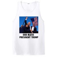 God Bless President Trump Donald Trump 2024 PosiCharge Competitor Tank