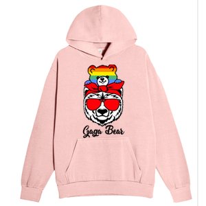 Gaga Bear Proud Gaga Rainbow Flag Lgbt Pride Mothers Day Gift Urban Pullover Hoodie