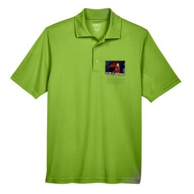 God Bless President Trump And First Lady Melania Trump Men's Origin Performance Piqué Polo