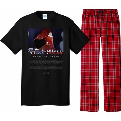 God Bless President Trump And First Lady Melania Trump Pajama Set