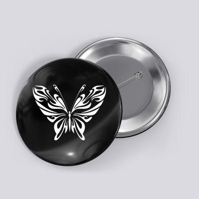 Grunge Butterfly Pattern Button